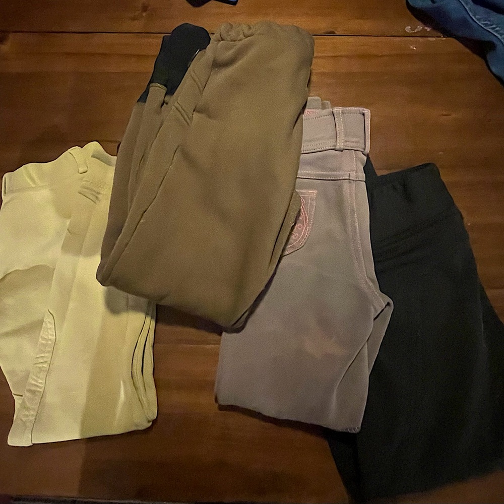 Girls equestrian/riding pants/breeches